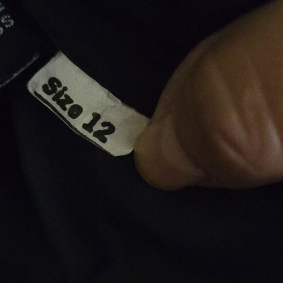 Giorgio Sant Angelo Vintage Dark Academia Herringbone Wool Blazer Size 12 - Picture 6 of 6